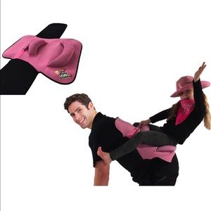 NEW Pony Up Daddy Saddle Piggy Back Ride Pretend Horse